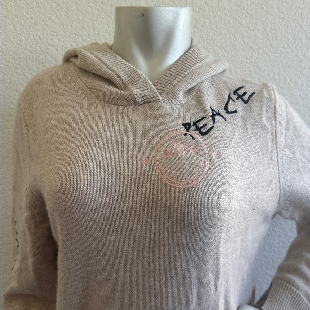 Zadig & Voltaire Mina Hooded Cashmere Sweater - Picture 14 of 17